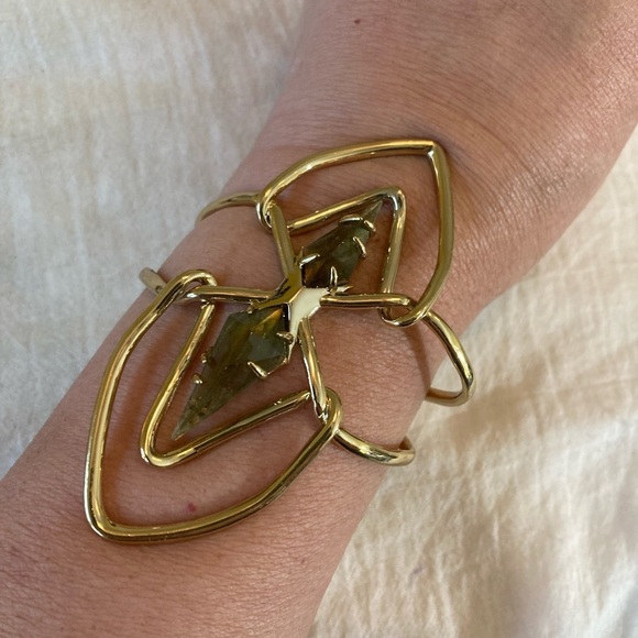 Alexis Bittar Jeweled Statement Cuff Bracelet‎ - Picture 1 of 10